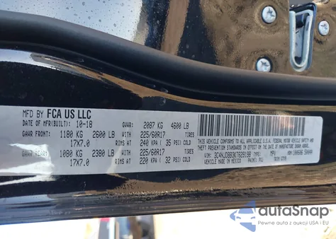 2019 Jeep Compass Latitude 4X4 from USA, damaged, VIN 3C4NJDBB3KT629198